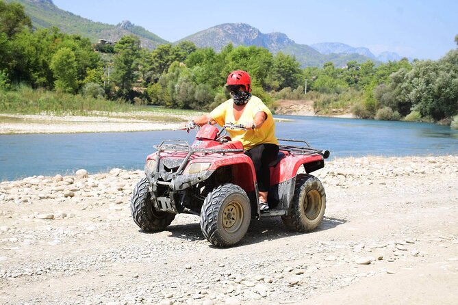 Side; The Best Quat Safari in Taurus Mountain - Relaxation at the Lake