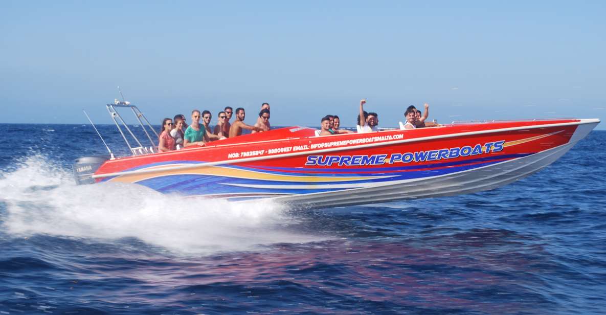 Sliema: Powerboat Trip to Gozo With Caves and Island Stop - Whats Included in the Trip