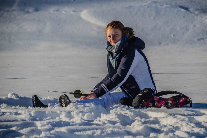 Snowshoeing Adventure With Ice-Fishing, Fire and Survival - Survival Skills Mastery
