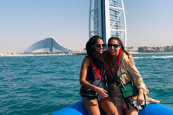 Speedboat Dubai: 60 Mins Guided Burj Al Arab & Atlantis Tour - Inclusions and Amenities