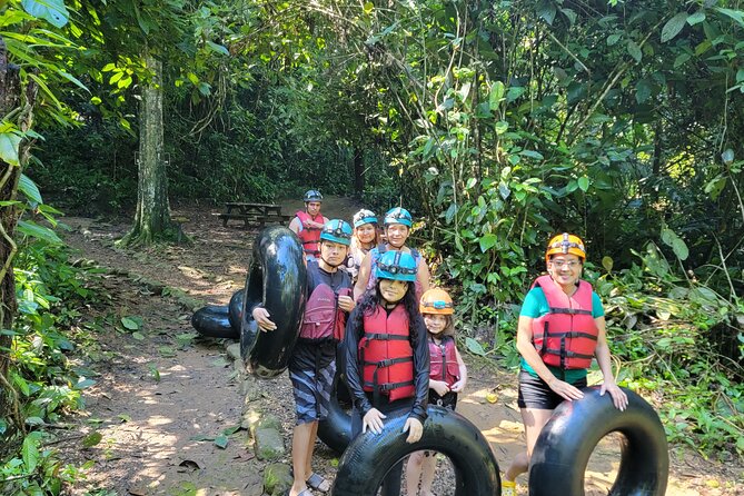 St. Hermans Cave Tubing With Swimming in the Inland Blue Hole - Guides Share History and Culture