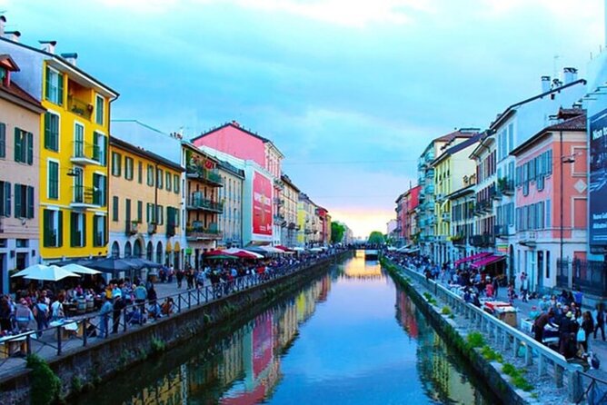 Sunset Navigli Boat Tour in Milan With Optional Aperitivo - Meeting Point and Cancellation Policy