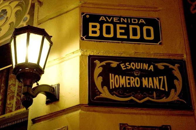 Tango Dinner Show Homero Manzi Menu South - Pickup Arrangements