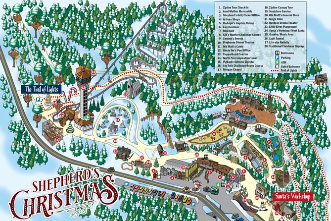 The Shepherd of the Hills North Pole Adventure - Booking Information