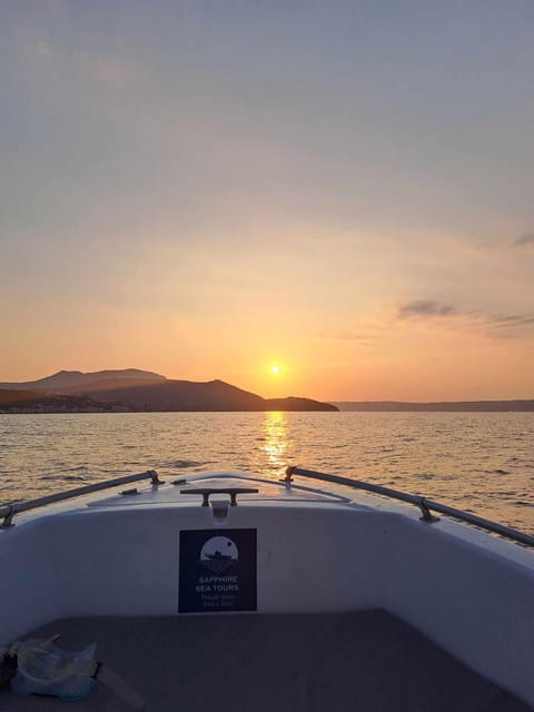 The Three Colours Boat Trip,Kalyves-Chania - Private Group Experience