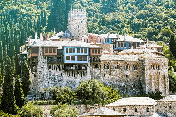 Thessaloniki: Day Trip to Ouranoupoli With Mt. Athos Cruise - Key Sites and Island Visit