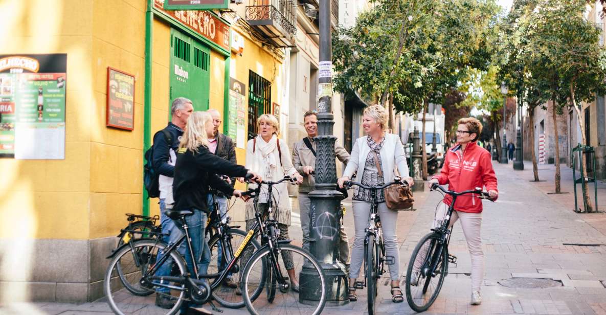 Top Highlights of Madrid Bike Tour- 3hrs (E-Bike Optional) - Tour Inclusions