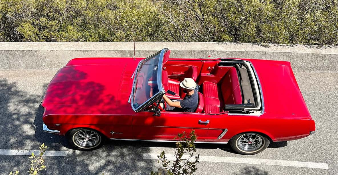 Tourist Tour on French Riviera in a Ford Mustang Convertible - Tour Highlights