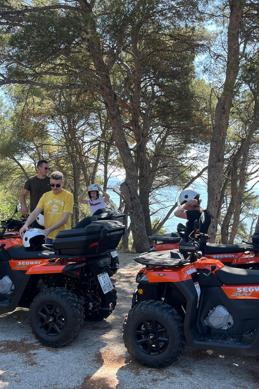 Trogir,ČIovo,Slatine:Quad Adventures With the NEW Segwey 500 - Highlights and Attractions