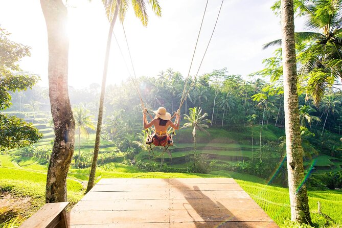 Ubud Full Day Tour Waterfall Monkey Forest Rice Terrace - Exploring Tegalalang Rice Terrace
