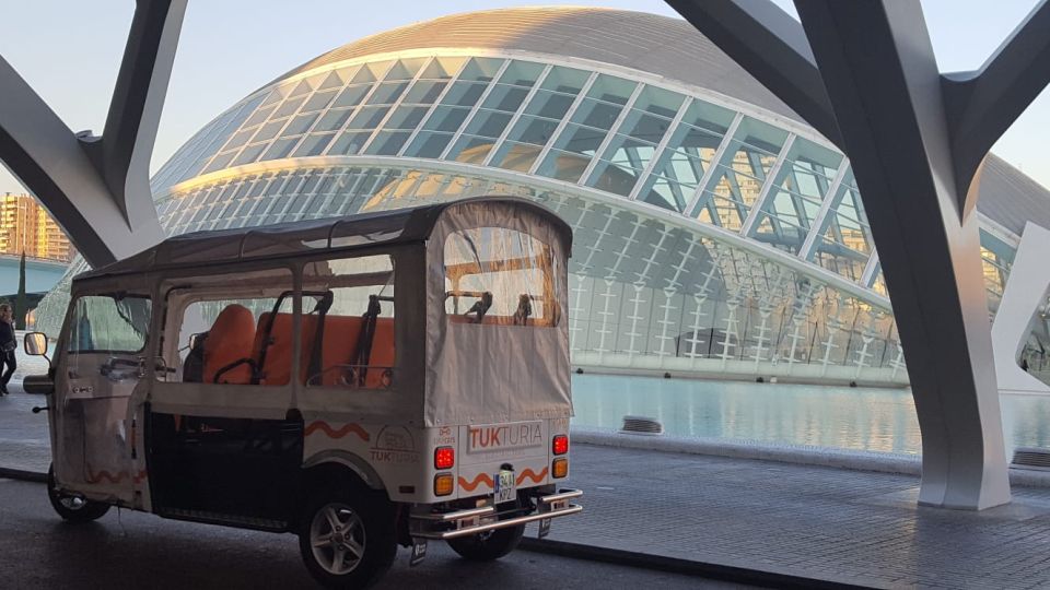 Valencia: Tuk Tuk Modern Tour - Tour Features