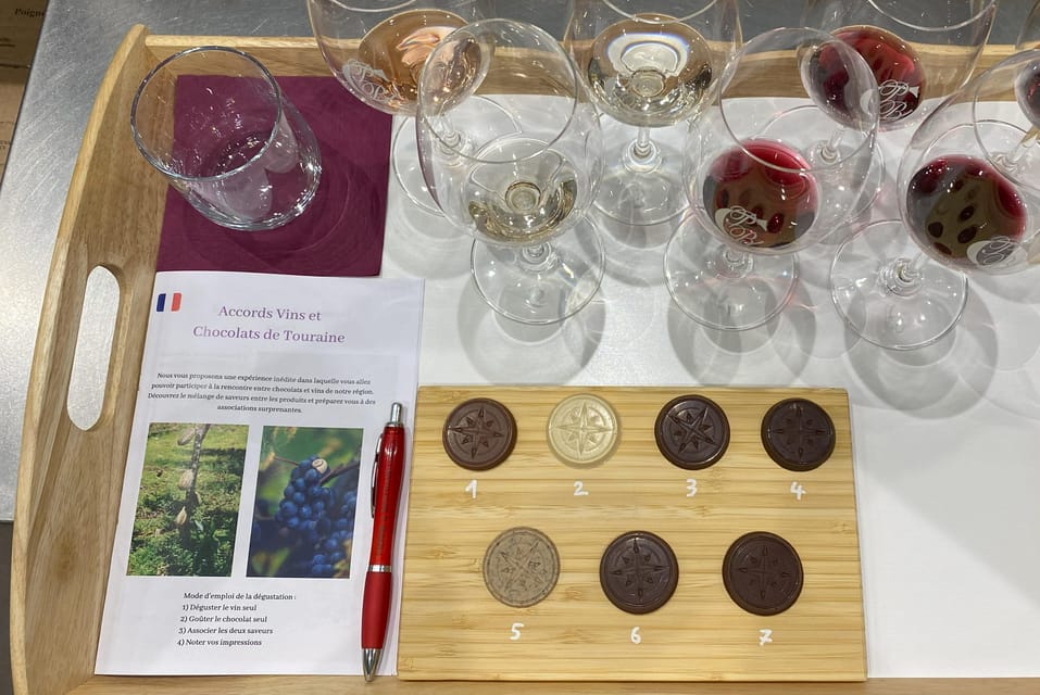 Wine and Chocolate Experience - Tasting Details