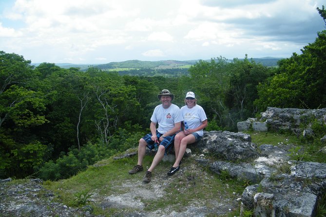 Xunantunich Mayan Ruin and Cave Tubing From Placencia - Panoramic Views From the Main Temple