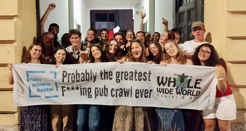 Zagreb: Pub Crawl, 1-Hour of Unlimited Drinks, & Club Entry - Itinerary Details