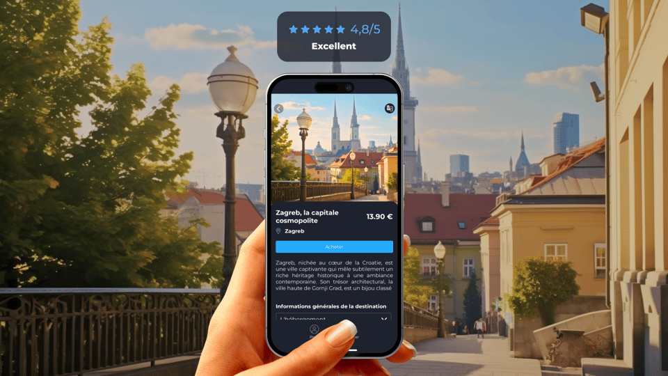 Zagreb : the Ultime Digital Guide - Detailed Digital Map and Tips