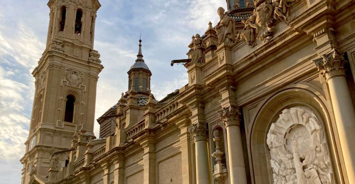 Zaragoza: Basilica of Our Lady of the Pillar and Its Museum Tour in Spanish - Itinerary