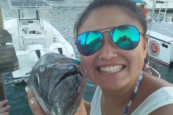 1/2 Day Morning Reef/Bottom Fishing Charter on Shady Grady - Pickup Service
