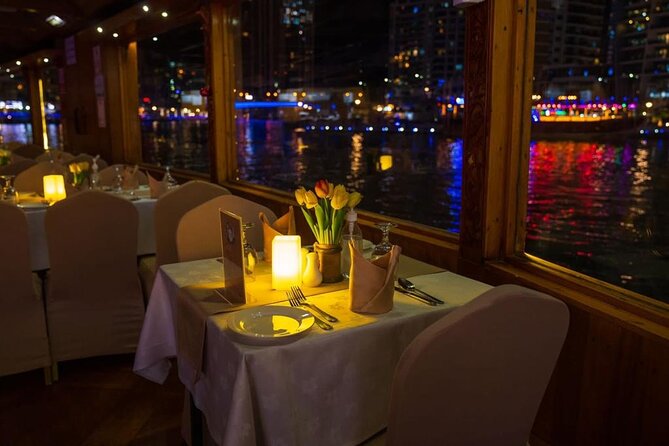 2-Hour Dubai Marina Dinner Cruise - Pickup Options Available