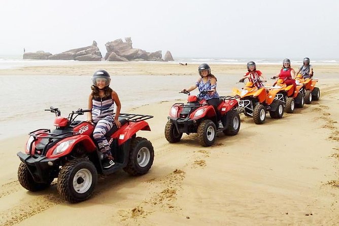 3h Quad Bike: Thrills in the Beach and Dunes - Taking in the Forest Tracks