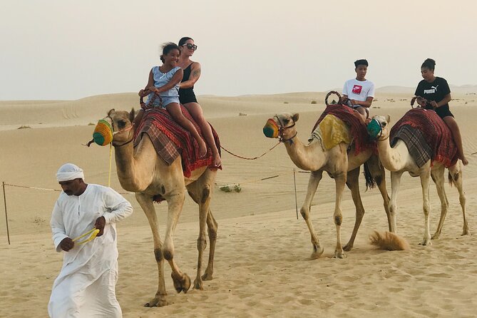 Abu Dhabi Morning Desert Safari,Dune Bashing,Sandboarding,Camel Riding&Quad Bike - Quad Biking Excitement