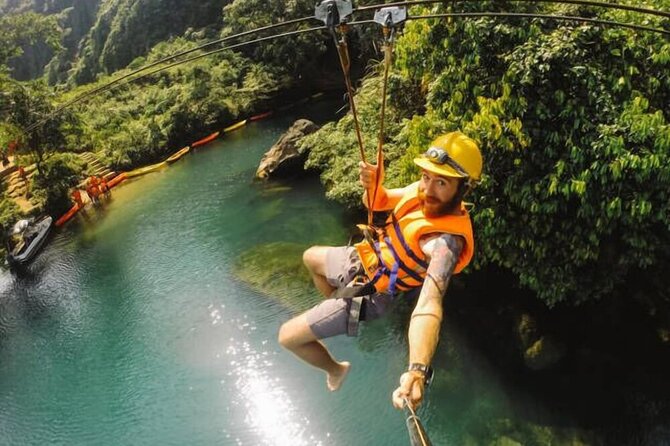Alanya 3 in 1 Combo Full Day Tour Rafting Zipline Quad Bike - Ziplining Thrills