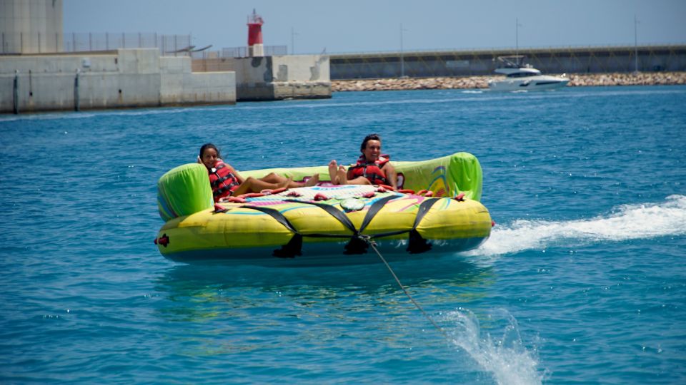 Alicante: Boat Powered Crazy Sofa Ride - Frequently Asked Questions