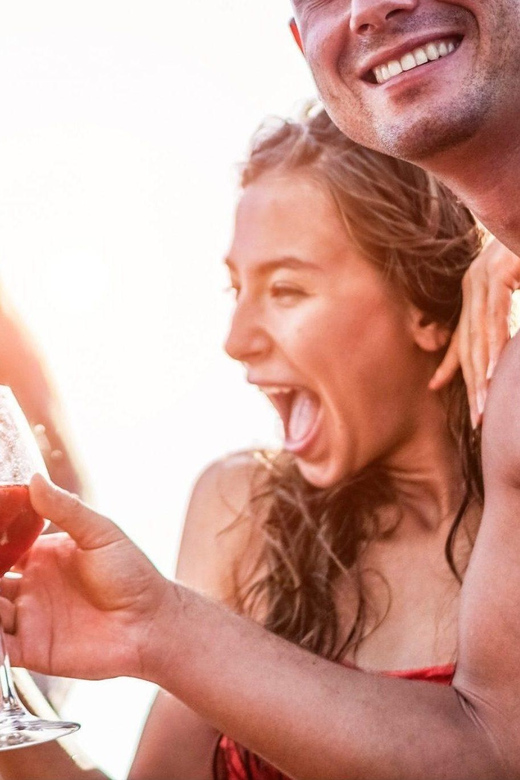 All Day Boat Cruise Akrotiri 9,5 Hours for 10 Persons - Inclusions