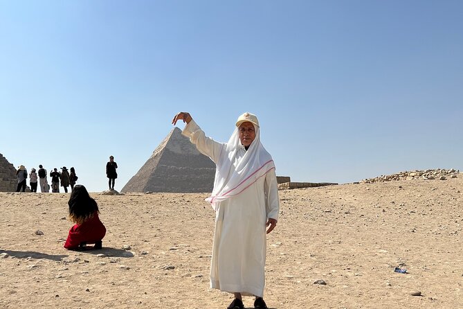 All Inclusive and Amazing Day Tour -Giza Pyramids- - Egyptian Cuisine Tasting