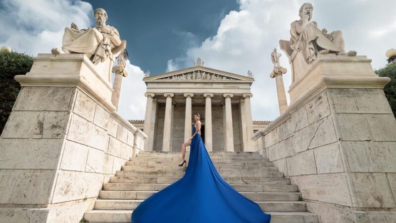 Athens: Flying Dress © Photoshoot Happy Birthday Package - Photo Delivery