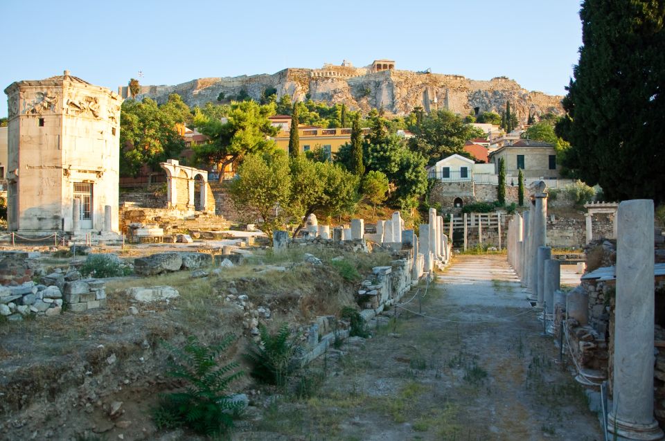 Athens: Roman Agora E-Ticket & Optional Audio Guide - Key Attractions at the Site