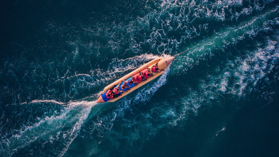 Barcelona: Inflatable Water Tube Ride at Port Olímpic - Meeting Point and Accessibility