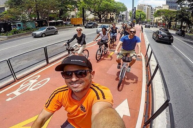 Bike Tour Of São Paulo Historical Downtown - Group Size