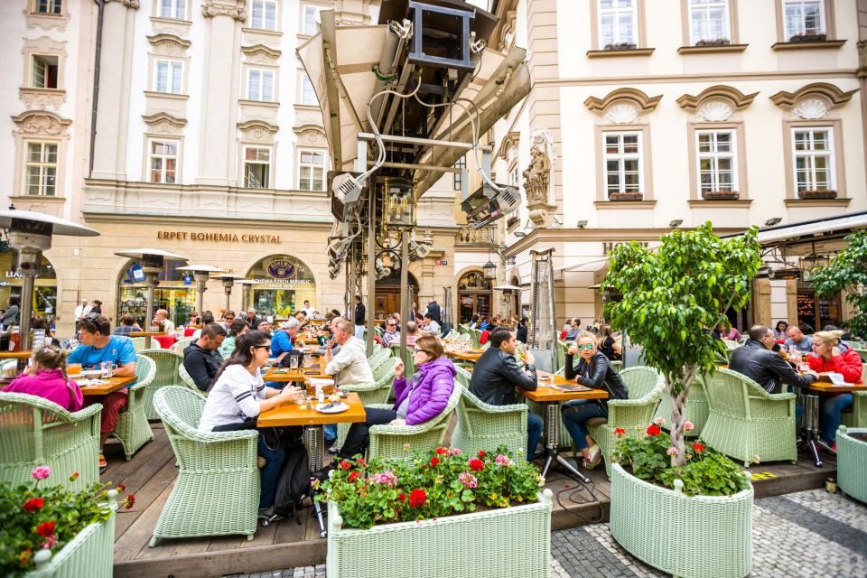 Brews and Views: Private Beer Tour and Meal in Prague - Midway Dining Break