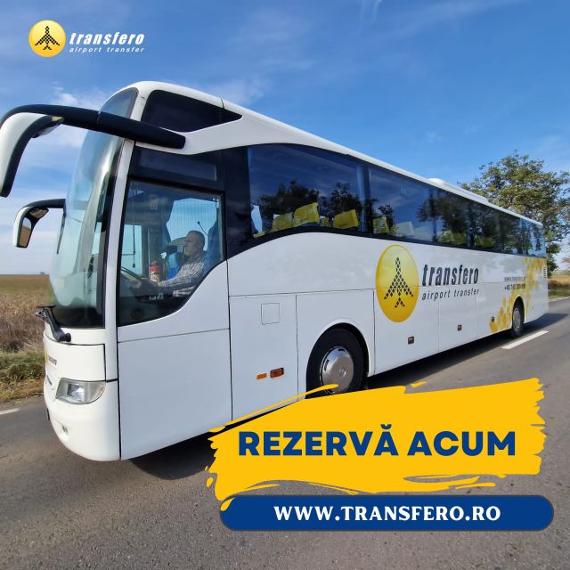 Bucharest Airport: Bus Transfer To/From Vaslui OMV - Booking Process