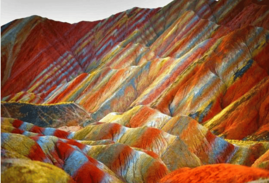 By Bullet Train From Lanzhou to Zhangye Rainbow Mountain - Exploring Zhangye Rainbow Mountain