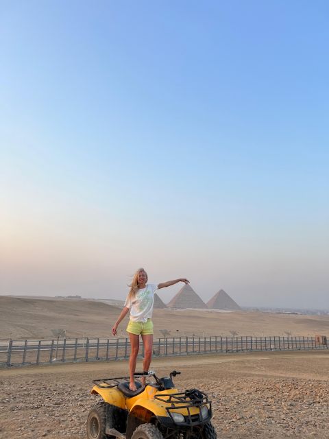 Cairo: Sunset Pyramids Quad Biking Adventure - Whats Included in the Tour