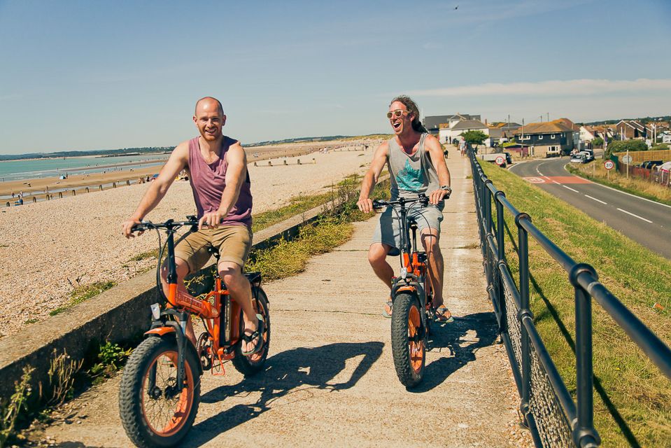 Camber Sands: Fat Tyre Ebike Hire - Operating the Fat Tyre Ebikes