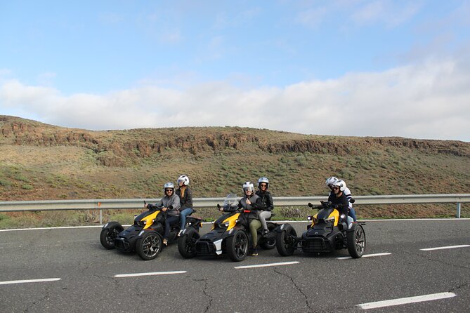 Can-Am Ryker Three Wheels Tricycle Mountain Tour (Maspalomas) - Meeting and Pickup