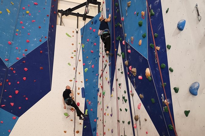 Climb One of Norways Highest Indoor Climbing Wall - Getting to the Centre
