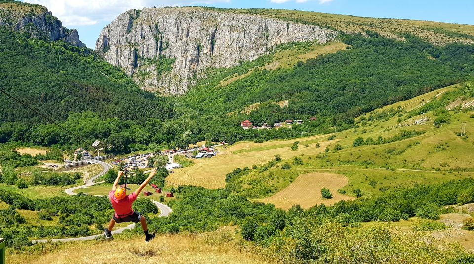 Cluj: Outdoor Activities Day Trip With Zip Line and Hike - Included Amenities