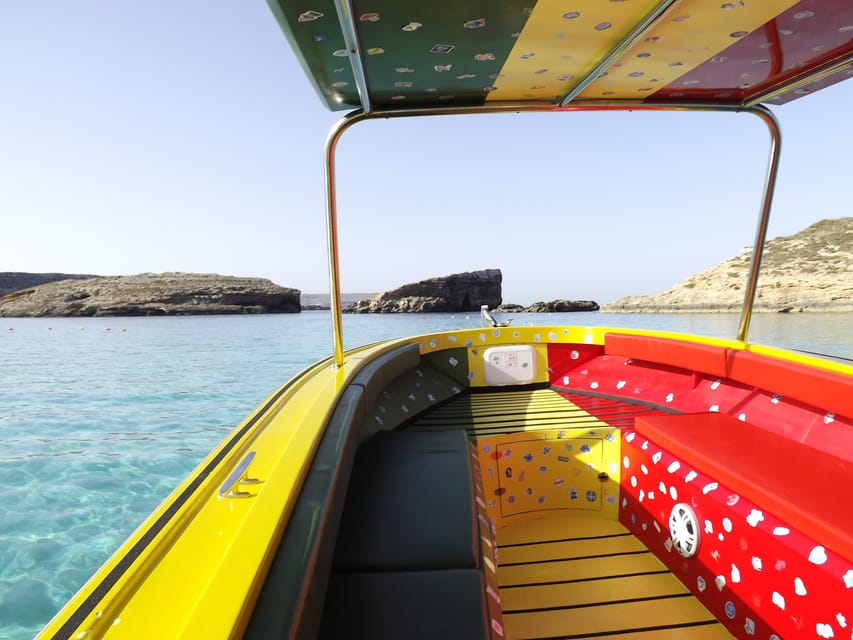 Comino: Gozo,Blue Lagoon,Crystal Lagoon,Caves, Private Boat - Pricing Details