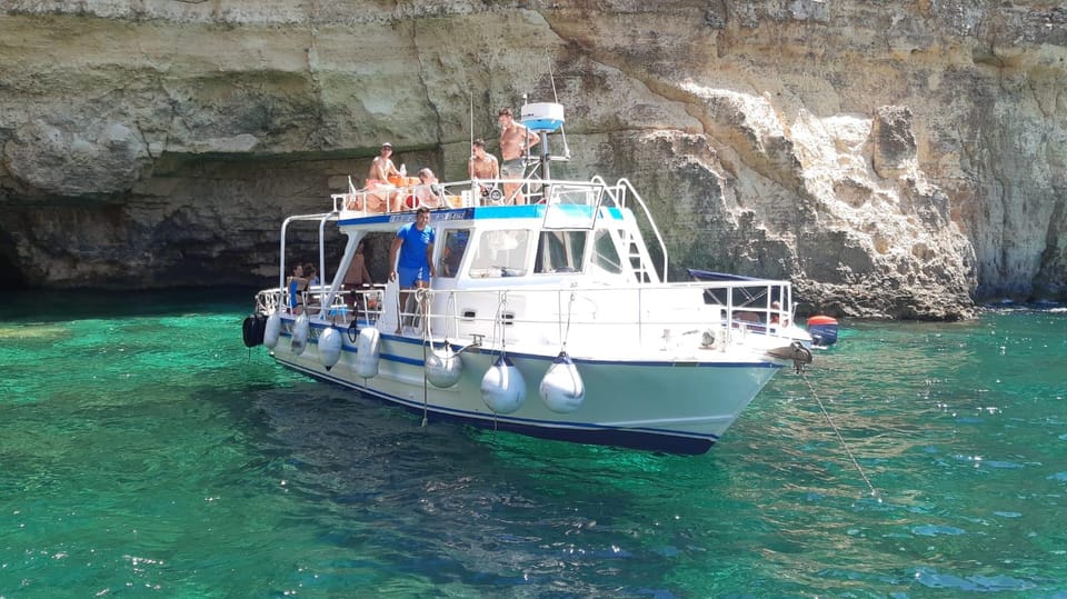 Comino: Private Boat Trips, Swimming Stops and Caves Tours - Food and Drink Options