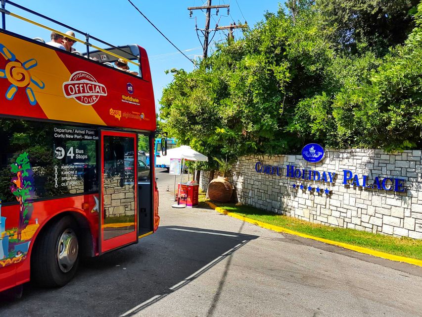 Corfu: City Sightseeing Hop-On Hop-Off Bus Tour - UNESCO World Heritage Site