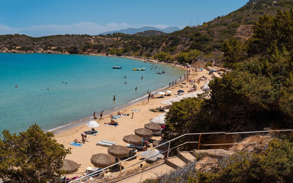 Crete: Full-Day Coach Trip to Voulisma Beach - Beach Highlights