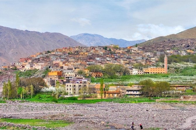 Day Trip:Berber Villages and 4 Valleys Atlas Mountains &Waterfu L& Camel Ride - Local Berber Cuisine