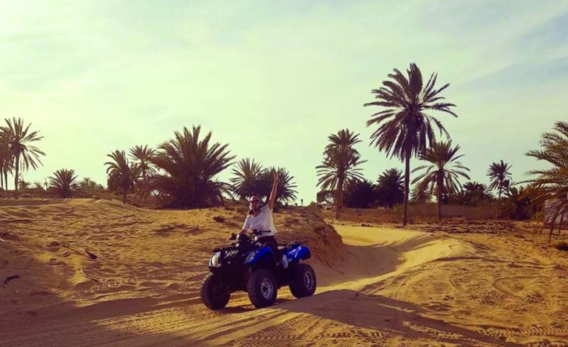 Djerba: 3 Hour Guided Quad Bike Ride With Blue Lagoon - Breathtaking Blue Lagoon
