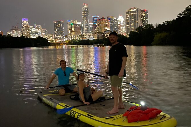 Downtown Austin Giant Paddleboard Sunset Tour With Bats - Stunning Skyline and Sunset