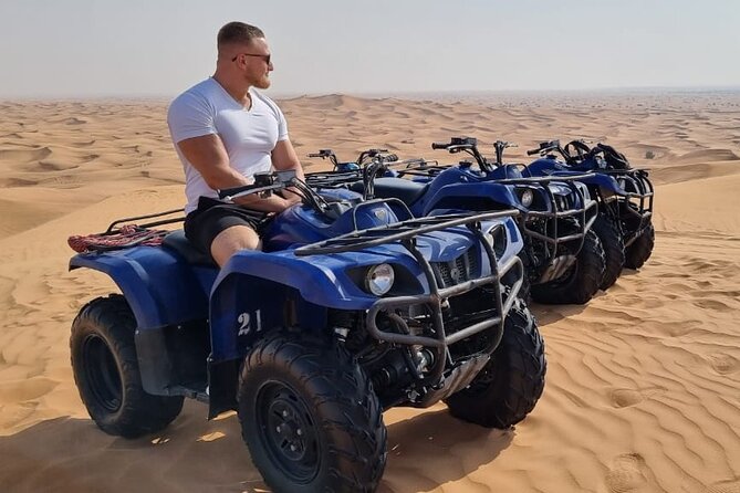 Dubai Long Self-Drive Quadbike With Camel and Falcon - Booking Information