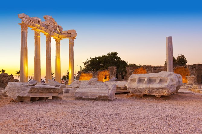 Duden Waterfalls Temple of Apollo and Aspendos Day Tour - Guided Tour Experiences