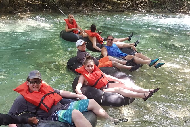 Dunns River Falls With River Tubing From Falmouth - Enjoying the Lunch